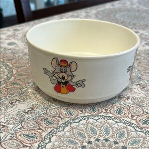 Vintage Chuck E Cheese Bowl